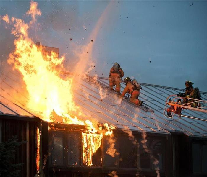 Call SERVPRO if your home suffered from fire damage